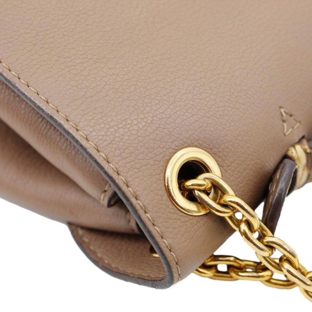 Louis Vuitton  Very Chain Python Calfskin Leather Shoulder Bag Taupe - Picture 6 of 12